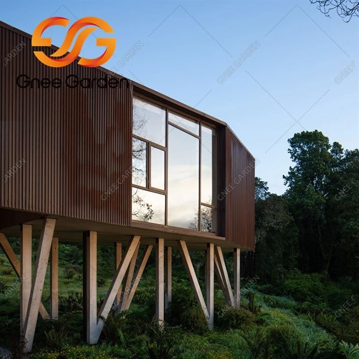 corten steel wall cladding