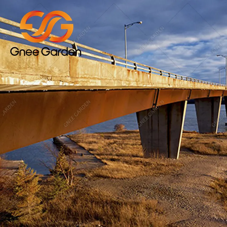 الجسور الفولاذية الحديثة المصنوعة من كورتن