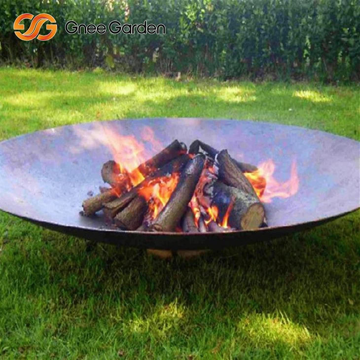 Corten Steel Fire Pit Bowl الصديق للبيئة