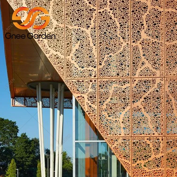 مبنى تكسية الألمنيوم