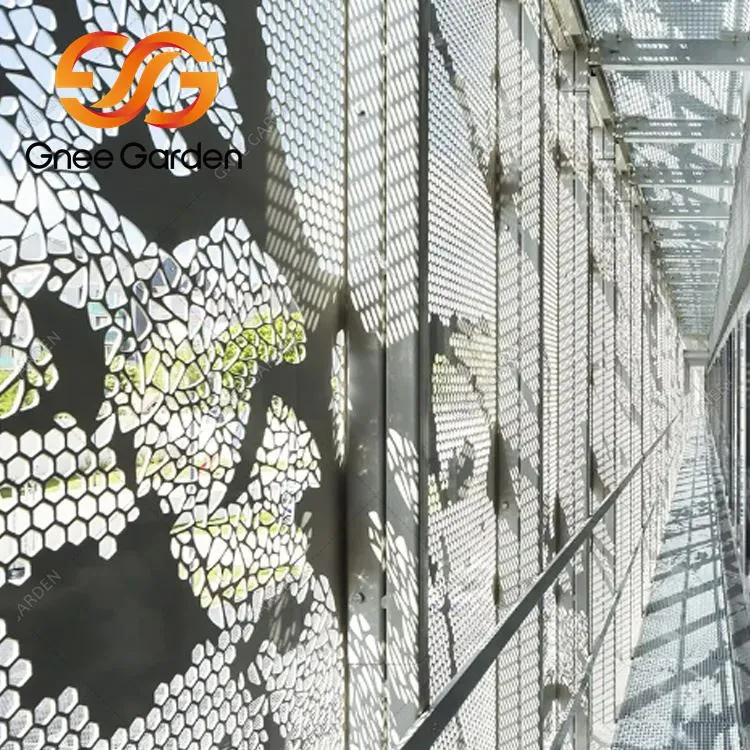 لوحة تكسية واجهة المبنى المصنوعة من الألومنيوم