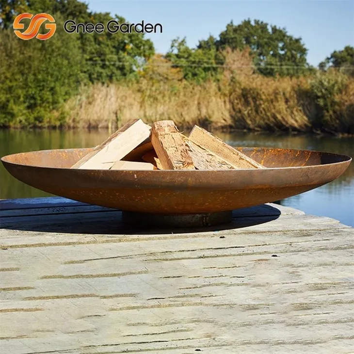 Corten الصديق للبيئة Bowl نظرة طبيعية