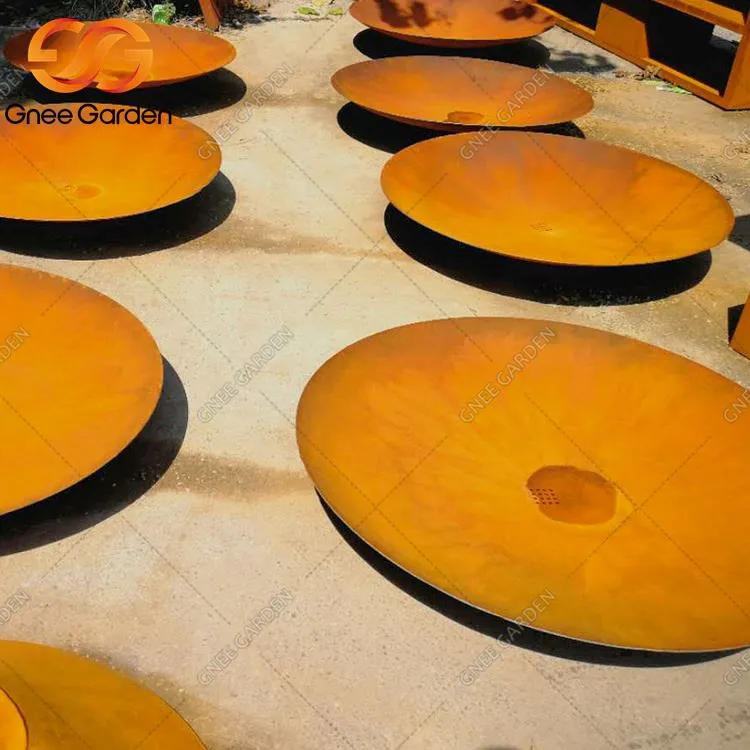 موقد حطب خارجي من كورتن