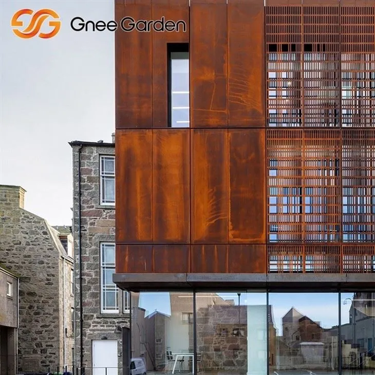 Corten Steel Cladding Industrial Style​