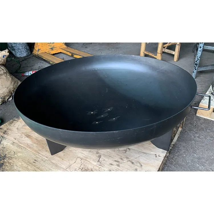 Corten Steel Fire Pit Bbq Grill