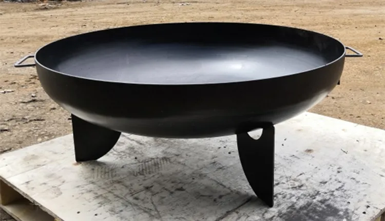 Corten Steel Fire Pit Bbq Grill