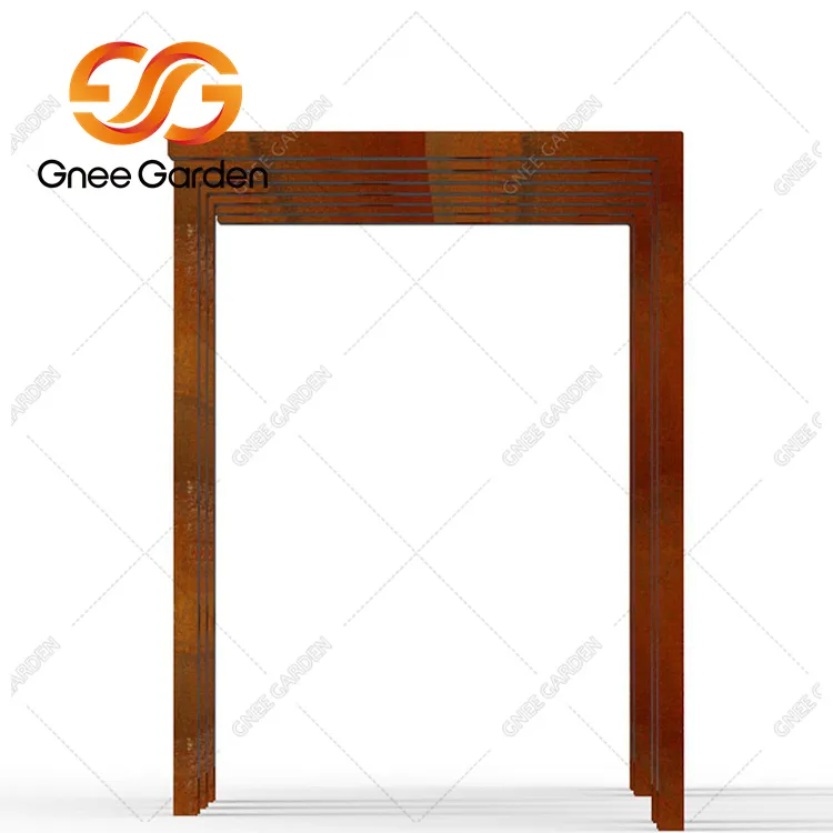 شرفة حديقة فناء كورتين ستيل