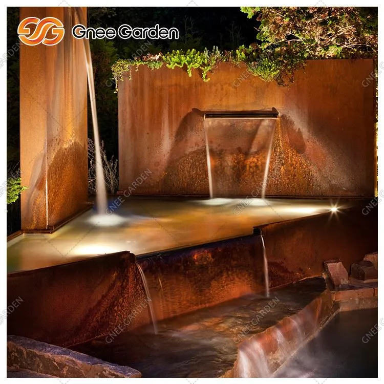 ميزة مياه الصلب Corten