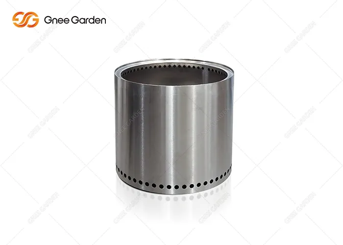 حفرة النار المعدنية المزخرفة