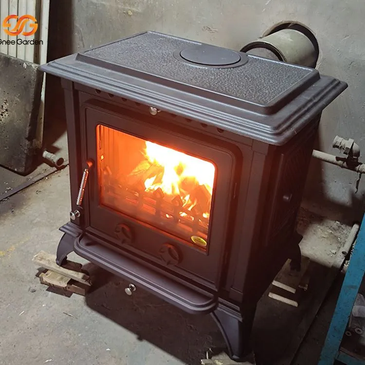 مدفأة خشبية مزدوجة الجوانب