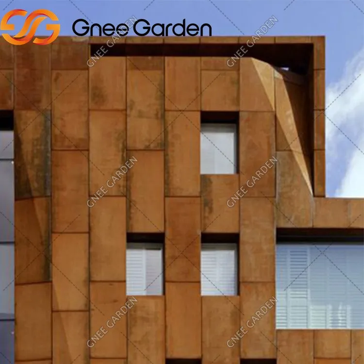 Exterior Wall Cladding Corten Metal Panel