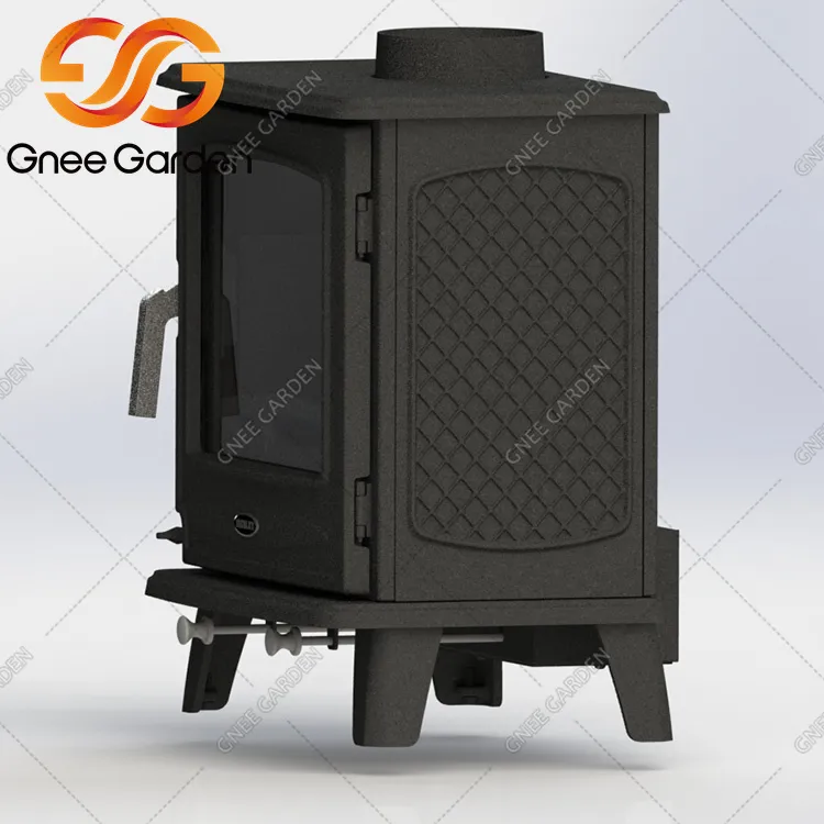 موقد حطب غرفة المعيشة