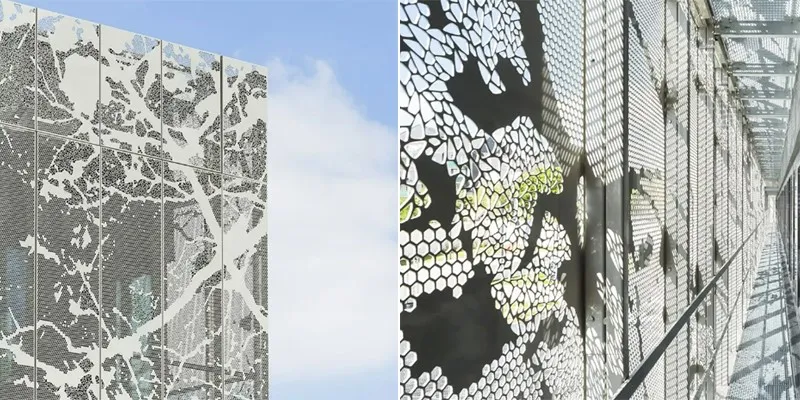 aluminium panel facade detail aluminium panel facade detail