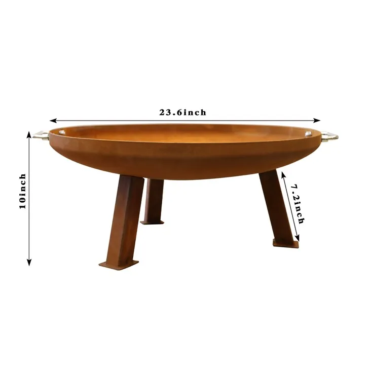 موقد نار خارجي من الفولاذ