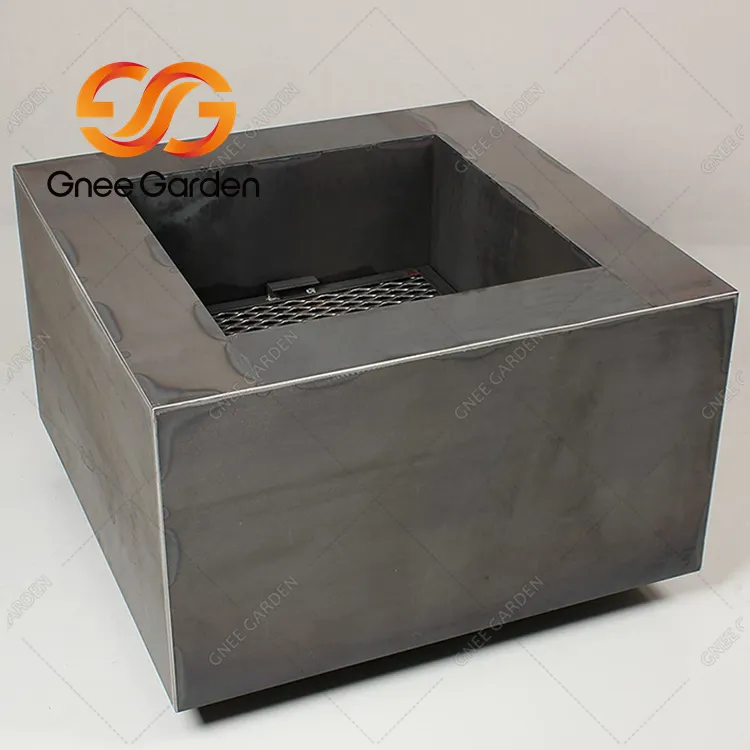 مدفأة طاولة مستطيلة