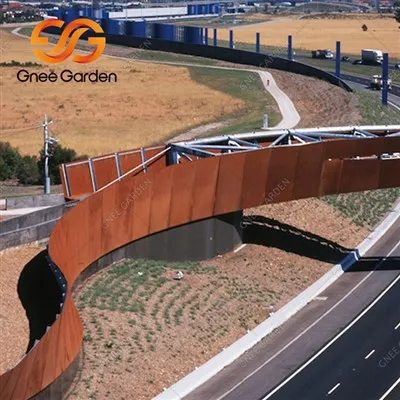 جسر كورتن ستيل تروس