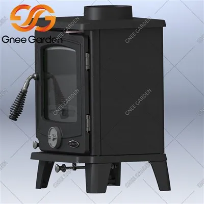 موقد الحطب الحديدي