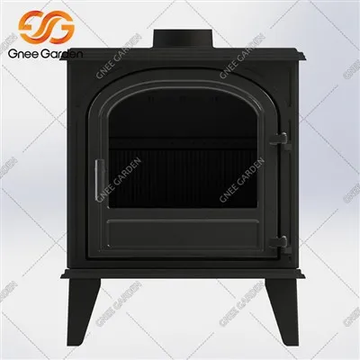 موقد حرق الأخشاب في الصالة