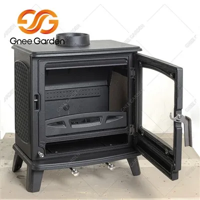 مدفأة حرق الخشب.