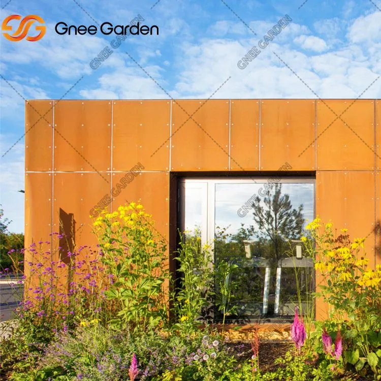 لوحات واجهة فولاذية للمباني