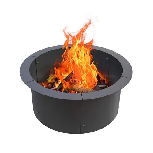 Unique Backyard Decor Steel Fire Pit